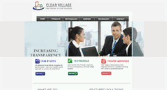 Desktop Screenshot of clearvillageinc.com